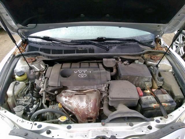 4T1BF3EK1AU014692 - 2010 TOYOTA CAMRY BASE SILVER photo 7