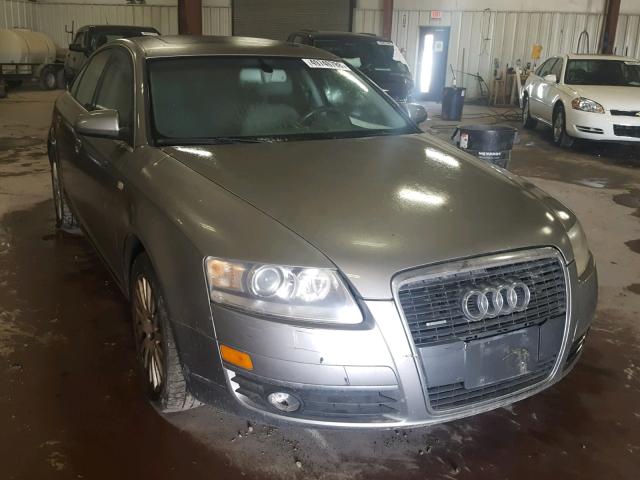 WAUDG74F56N039423 - 2006 AUDI A6 3.2 QUA GRAY photo 1