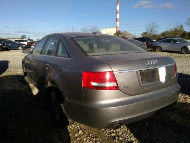 WAUDG74F56N039423 - 2006 AUDI A6 3.2 QUA GRAY photo 3