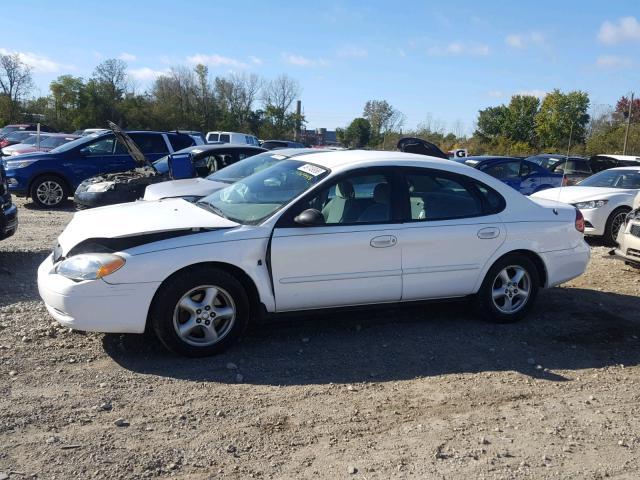 1FAFP55272G265432 - 2002 FORD TAURUS SES WHITE photo 9