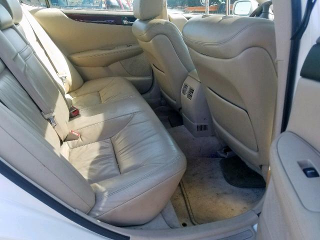 JTHBF30G020073926 - 2002 LEXUS ES 300 WHITE photo 6