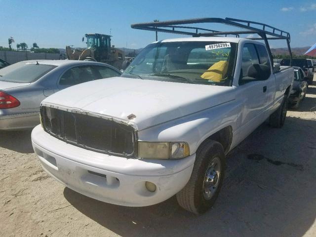 3B7KC23Z91G178671 - 2001 DODGE RAM 2500 WHITE photo 2