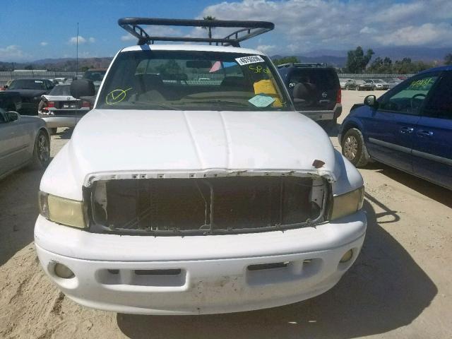 3B7KC23Z91G178671 - 2001 DODGE RAM 2500 WHITE photo 9