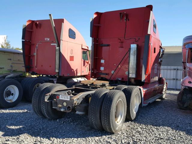 1FUJA6CG53LK71032 - 2003 FREIGHTLINER CONVENTION RED photo 4