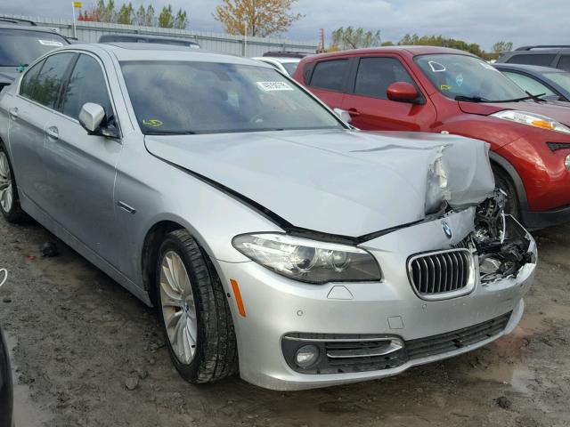 WBA5A7C55ED614526 - 2014 BMW 528 XI SILVER photo 1