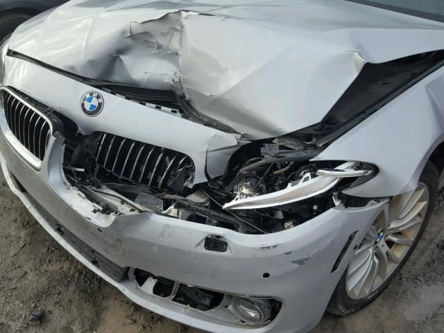 WBA5A7C55ED614526 - 2014 BMW 528 XI SILVER photo 9