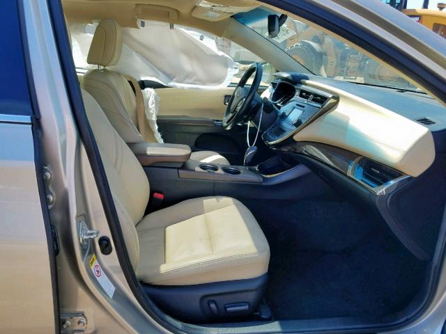 4T1BK1EB8DU030991 - 2013 TOYOTA AVALON BAS TAN photo 5