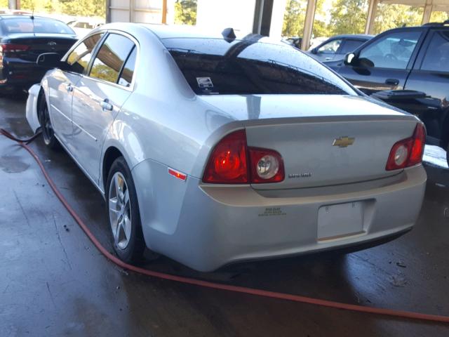1G1ZB5E03CF221044 - 2012 CHEVROLET MALIBU LS 银色 照片 3