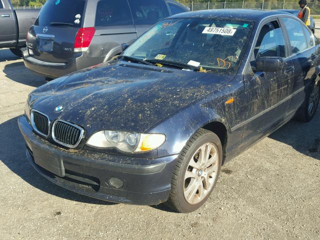 WBAEW53402PG08627 - 2002 BMW 330 XI BLUE photo 2