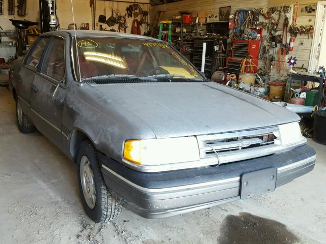 1FAPP36X7LK158656 - 1990 FORD TEMPO GL GRAY photo 1