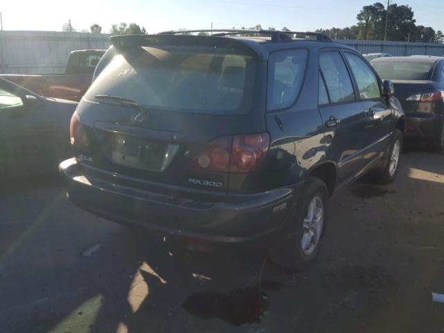 JT6HF10U1Y0096203 - 2000 LEXUS RX 300 GREEN photo 4