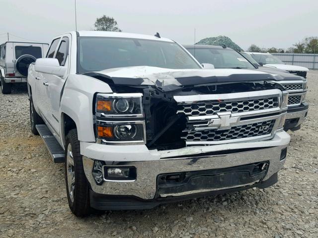 3GCUKSECXEG461591 - 2014 CHEVROLET SILVERADO WHITE photo 1