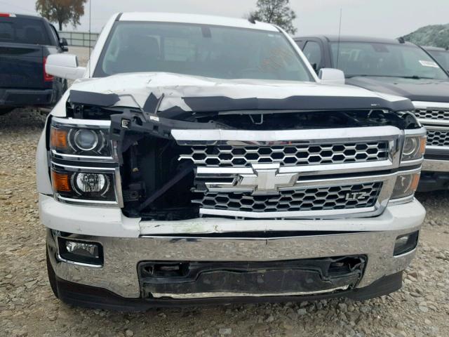 3GCUKSECXEG461591 - 2014 CHEVROLET SILVERADO WHITE photo 10