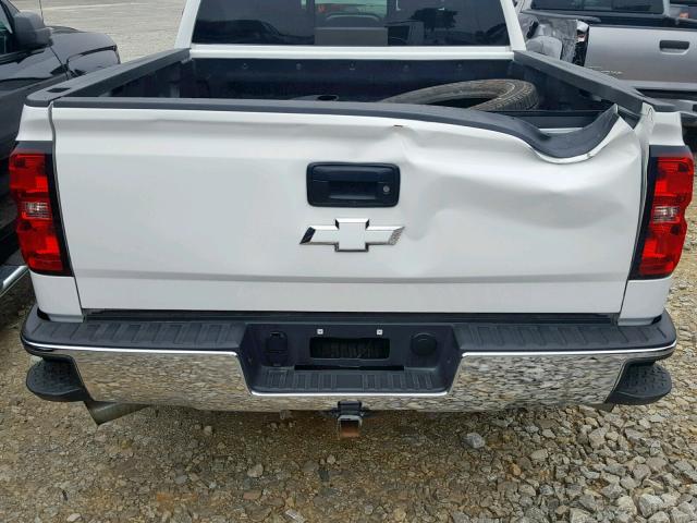 3GCUKSECXEG461591 - 2014 CHEVROLET SILVERADO WHITE photo 9