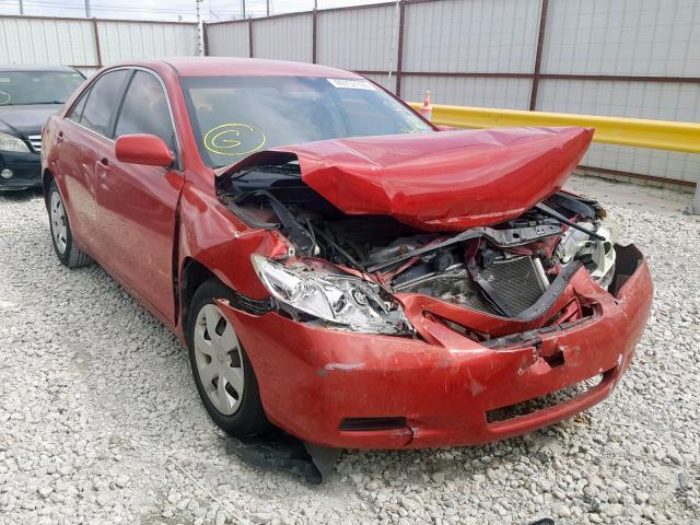 4T1BE46K49U283031 - 2009 TOYOTA CAMRY BASE RED photo 1