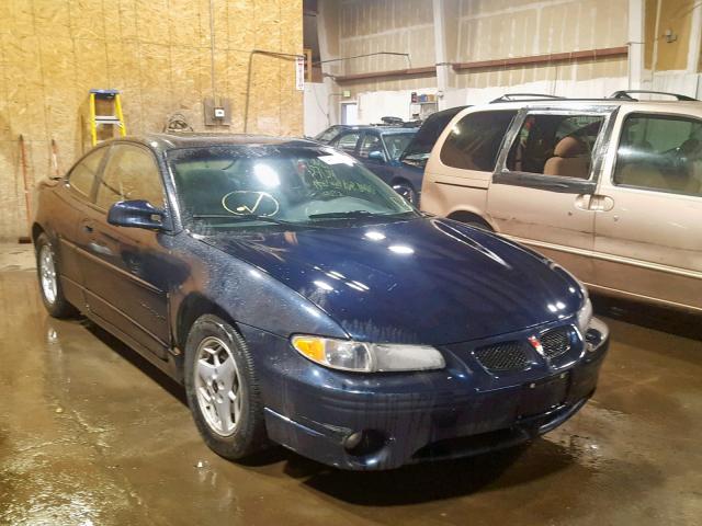 1G2WP12K52F254124 - 2002 PONTIAC GRAND PRIX BLUE photo 1