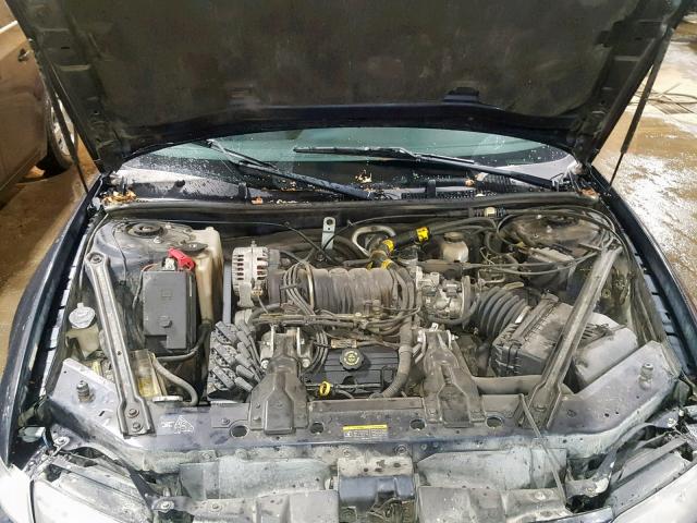 1G2WP12K52F254124 - 2002 PONTIAC GRAND PRIX BLUE photo 7