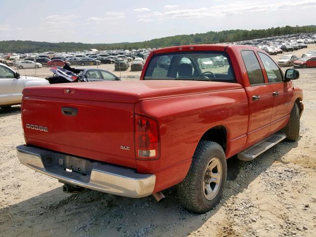 1D7HA18N43S347674 - 2003 DODGE RAM 1500 S RED photo 4