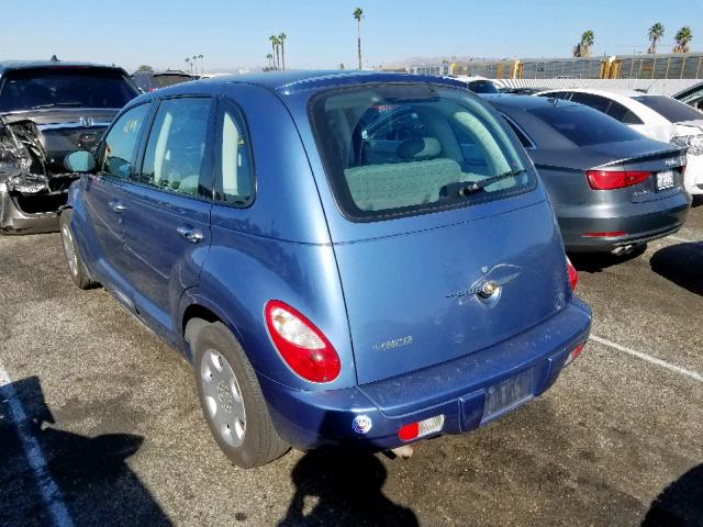 3A4FY48B07T558812 - 2007 CHRYSLER PT CRUISER BLUE photo 3