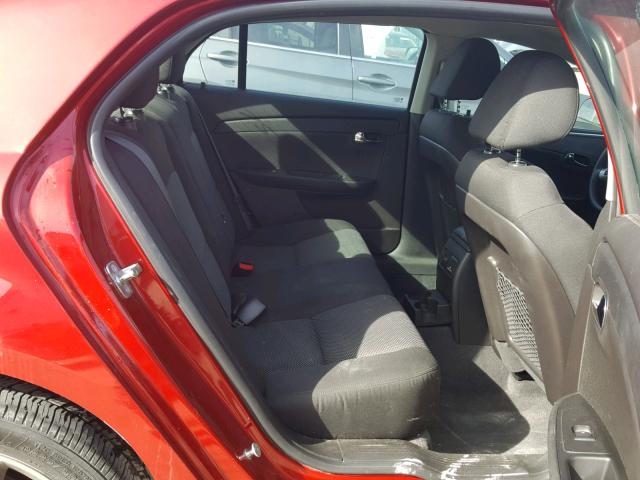 1G1ZC5E07CF263276 - 2012 CHEVROLET MALIBU 1LT 红色 照片 6