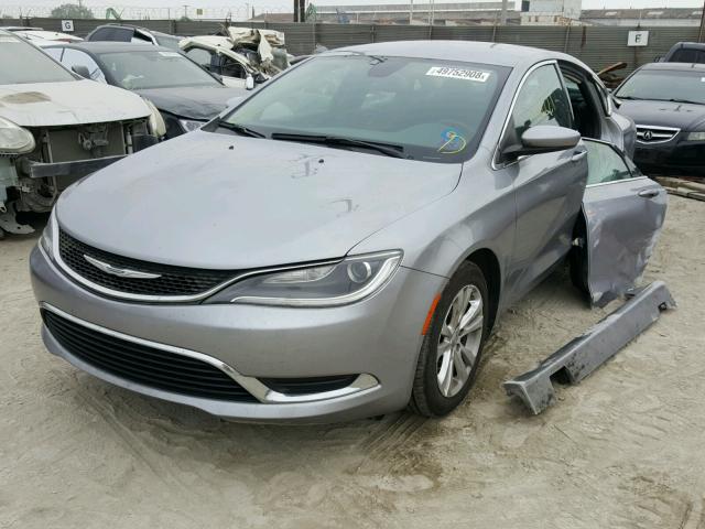 1C3CCCAB7FN503790 - 2015 CHRYSLER 200 LIMITE SILVER photo 2