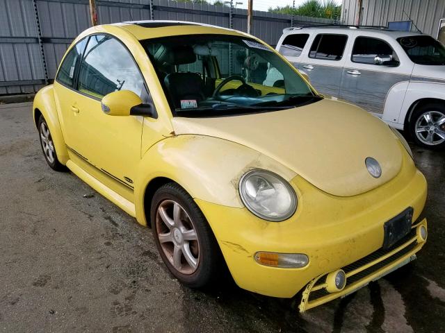 3VWCD21C04M403031 - 2004 VOLKSWAGEN NEW BEETLE ყვითელი ფოტო 1