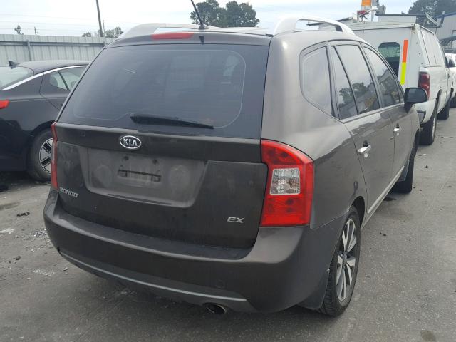 KNAHH8C82C7399174 - 2012 KIA RONDO BROWN photo 4