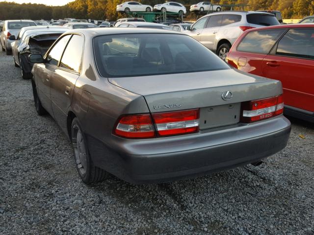 JT8BF28G310341591 - 2001 LEXUS ES 300 GRAY photo 3