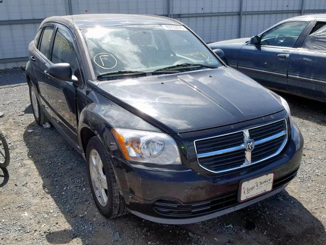 1B3HB48A79D129314 - 2009 DODGE CALIBER SX BLACK photo 1