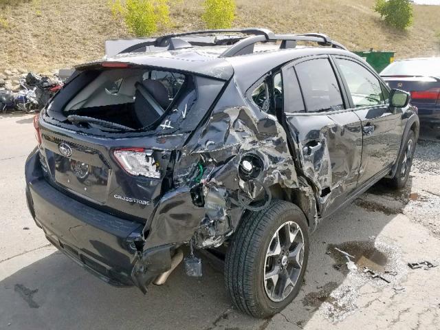 JF2GTADC1JH227041 - 2018 SUBARU CROSSTREK CHARCOAL photo 4