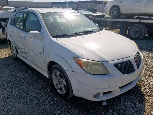 5Y2SL65846Z448053 - 2006 PONTIAC VIBE WHITE photo 1