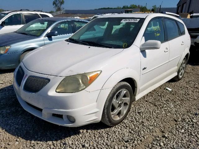 5Y2SL65846Z448053 - 2006 PONTIAC VIBE WHITE photo 2