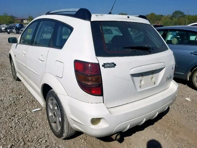 5Y2SL65846Z448053 - 2006 PONTIAC VIBE WHITE photo 3