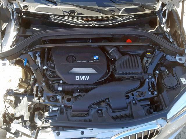 WBXHT3C59K5L37407 - 2019 BMW X1 XDRIVE2 SILVER photo 7