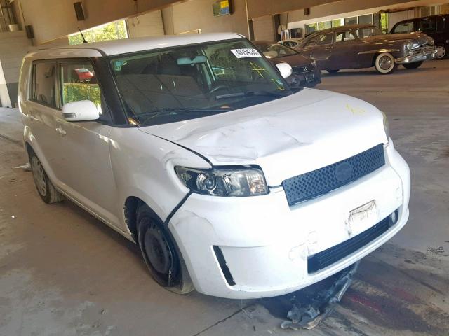 JTLKE50E481048310 - 2008 SCION XB WHITE photo 1