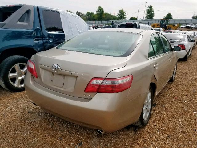 4T1BK46K67U512881 - 2007 TOYOTA CAMRY NEW GOLD photo 4