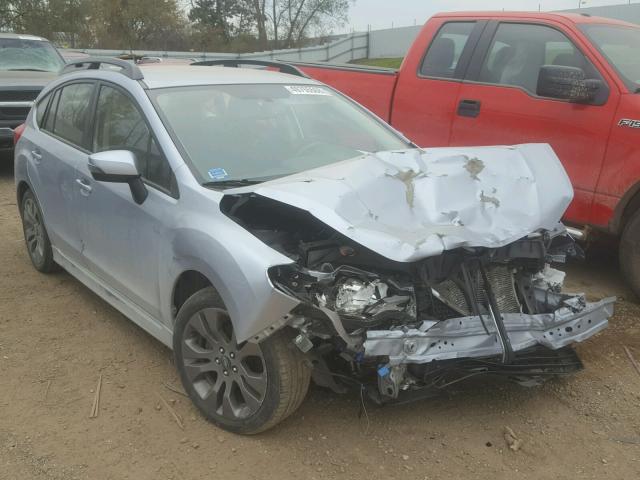 JF1GPAP62GH286347 - 2016 SUBARU IMPREZA SP SILVER photo 1