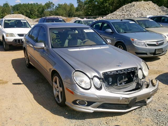 WDBUF87X69B436787 - 2009 MERCEDES-BENZ E 350 4MAT GRAY photo 1