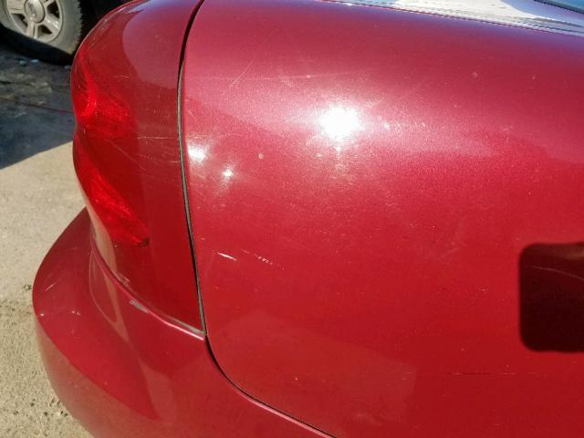 2G2WS522441347703 - 2004 PONTIAC GRAND PRIX RED photo 9