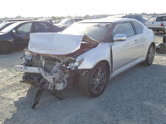 JTKJF5C78C3032599 - 2012 TOYOTA SCION TC Gümüş foto 2