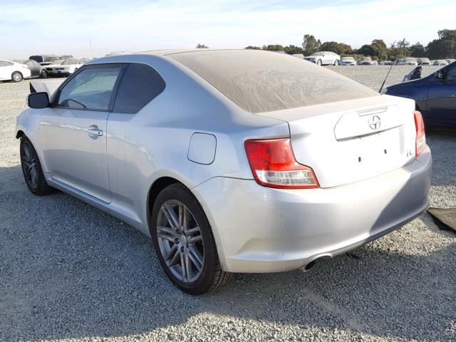 JTKJF5C78C3032599 - 2012 TOYOTA SCION TC Gümüş foto 3