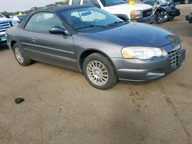 1C3EL55R65N576787 - 2005 CHRYSLER SEBRING TO GRAY photo 1