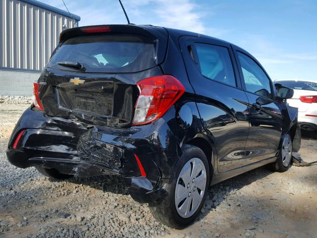 KL8CB6SA0JC427008 - 2018 CHEVROLET SPARK LS BLACK photo 4