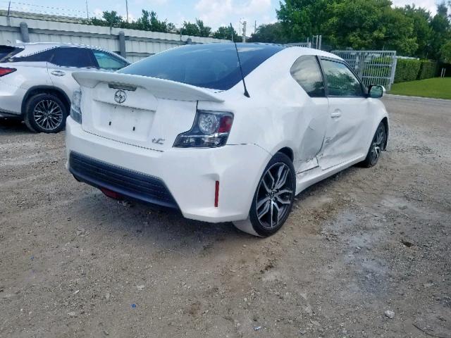 JTKJF5C7XE3084058 - 2014 TOYOTA SCION TC თეთრი ფოტო 4
