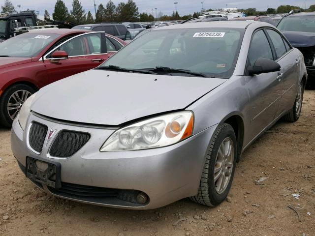 1G2ZF55B064143310 - 2006 PONTIAC G6 SE SILVER photo 2