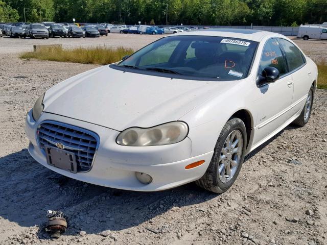 2C3HC56G0YH230810 - 2000 CHRYSLER LHS WHITE photo 2