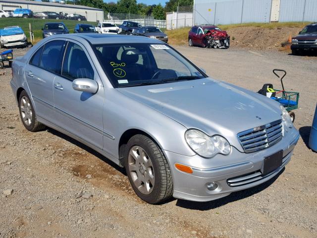 WDBRF92H96F803021 - 2006 MERCEDES-BENZ C 280 4MAT SILVER photo 1