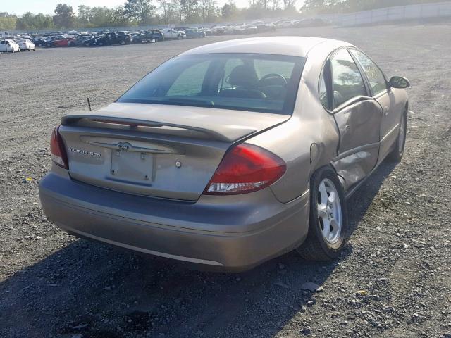 1FAHP55U54G106051 - 2004 FORD TAURUS SES GOLD photo 4