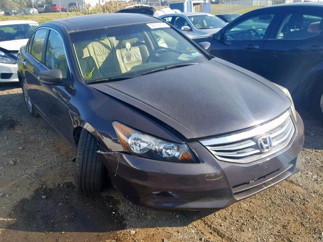 1HGCP3F88CA000058 - 2012 HONDA ACCORD EXL GRAY photo 1