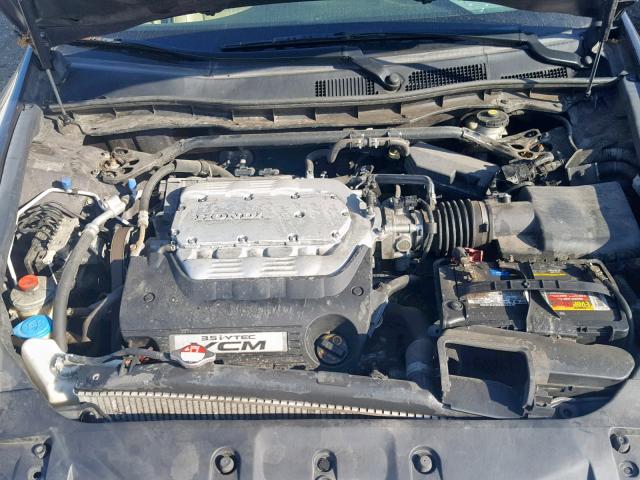 1HGCP3F88CA000058 - 2012 HONDA ACCORD EXL GRAY photo 7